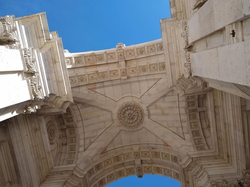 Arco tirunfo Praça do Comercio