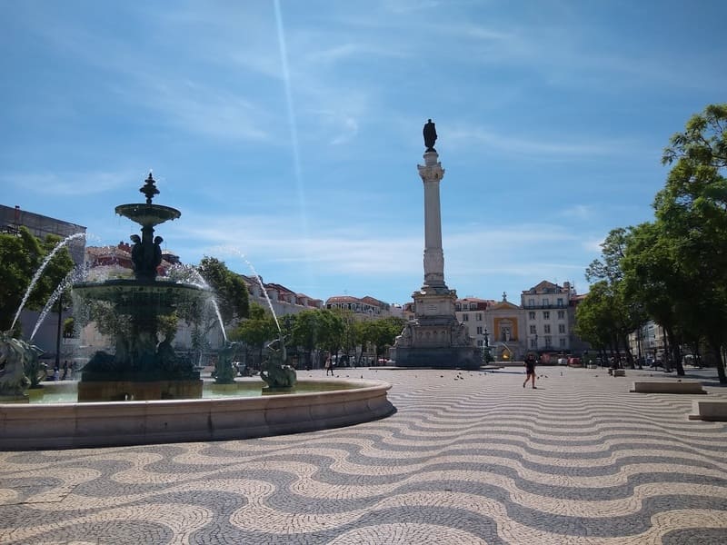 Praça do Rossio Lisboa