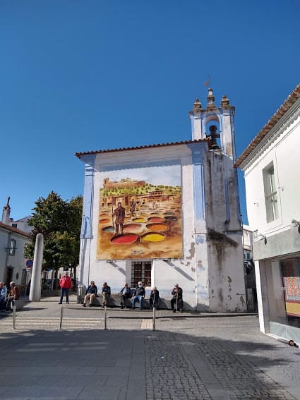 Imagem Parede Tribunal Arraiolos Alentejo Portugal