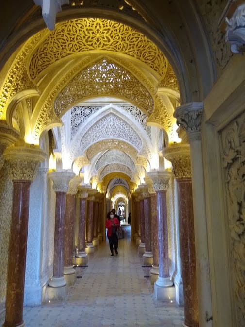 Gallery Atrium  Central Palace of Monserrate Sintra
