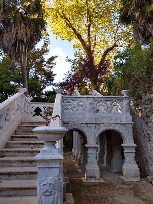 steps perfumed Palace of Monserrate Sintra