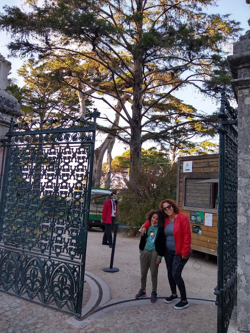 Entrance Palace of Monserrate SIntra